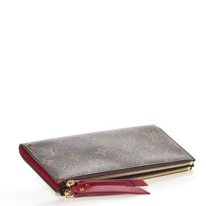 Louis Vuitton Monogram Adele Wallet Fuchsia 4 of 9
