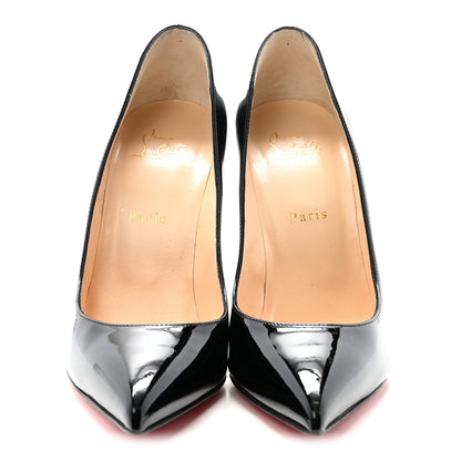 Christian Louboutin Patent Pigalle Follies 100 Pumps 40 Black 3 of 9