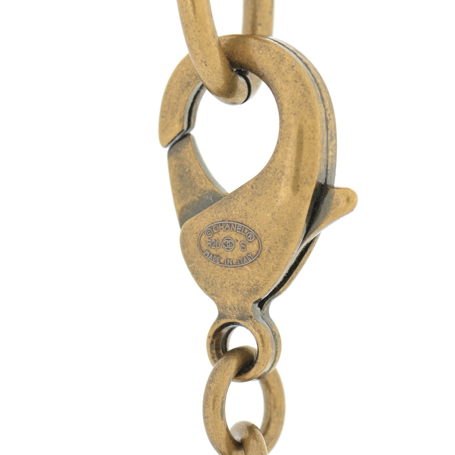 Chanel Crystal CC City Of Lights Necklace Gold 7 of 7