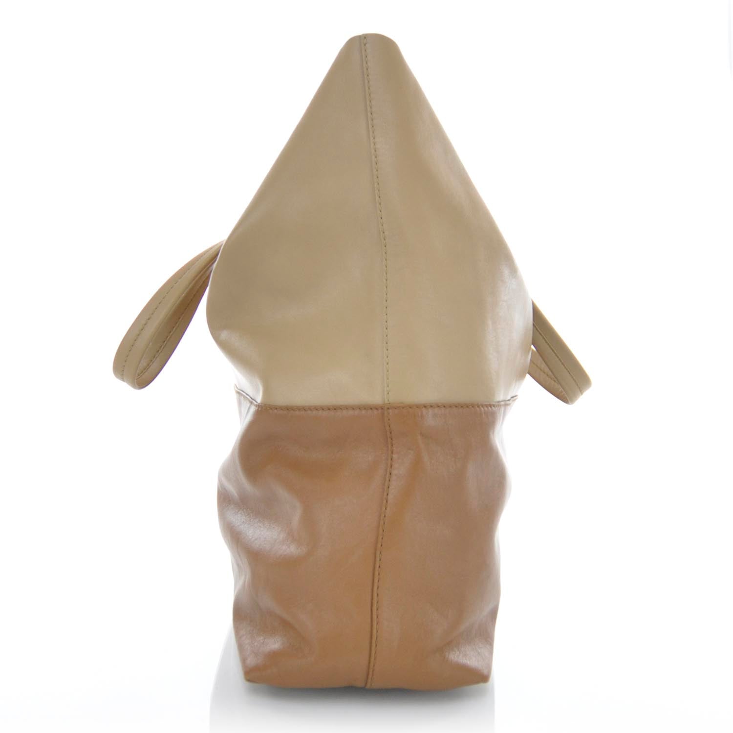 Miu Miu Soft Calfskin Shopping Tote Sughero Cuoio 6 of 10