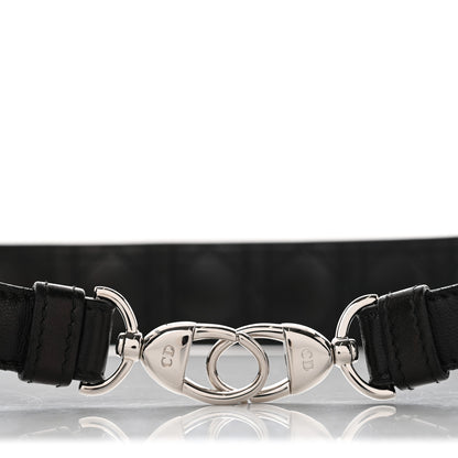 Christian Dior Lambskin Cannage Shoulder Strap Black 4 of 4