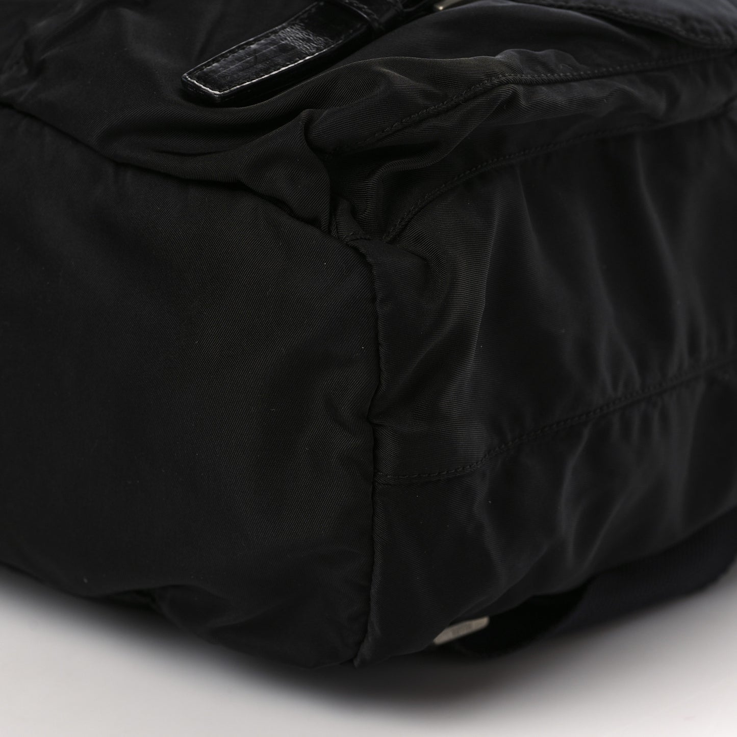 Nylon Vela Medium Backpack Black