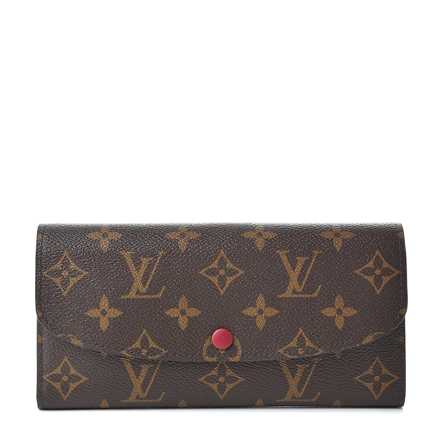 Louis Vuitton Monogram Emilie Wallet Fuchsia 1 of 8