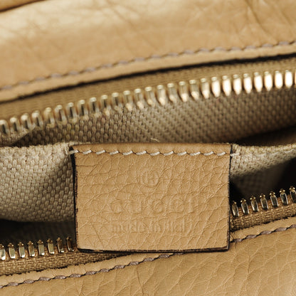 Gucci Pebbled Calfskin Small Soho Disco Bag Cream 6 of 8