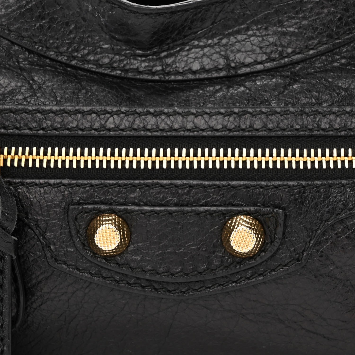 Balenciaga Agneau Giant 12 Gold Hardware Hip Black 8 of 11