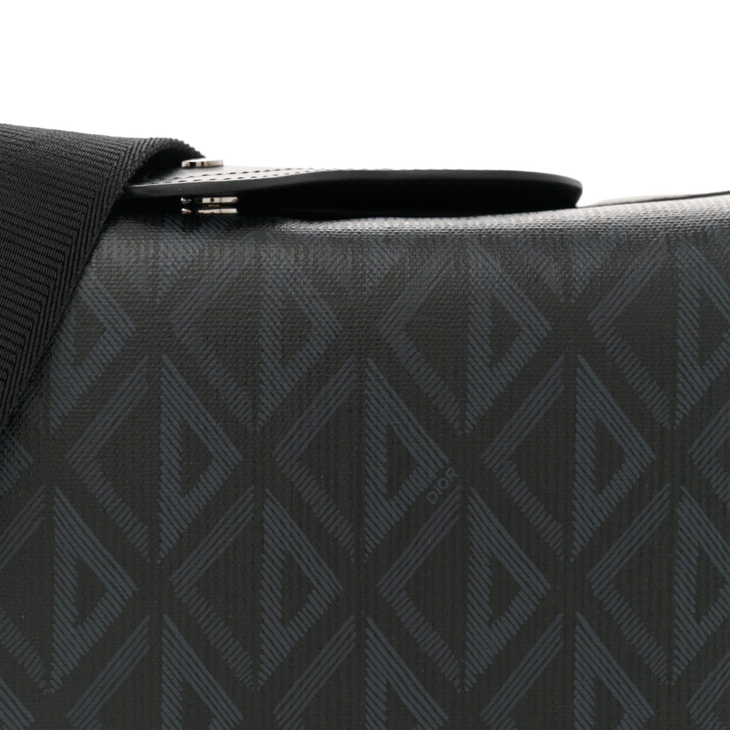 Christian Dior Canvas CD Diamond Lingot 22 Bag Black 8 of 12