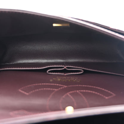 Chanel Aged Calfskin Quilted 2.55 Reissue 225 Flap Dark Burgundy 5 of 10