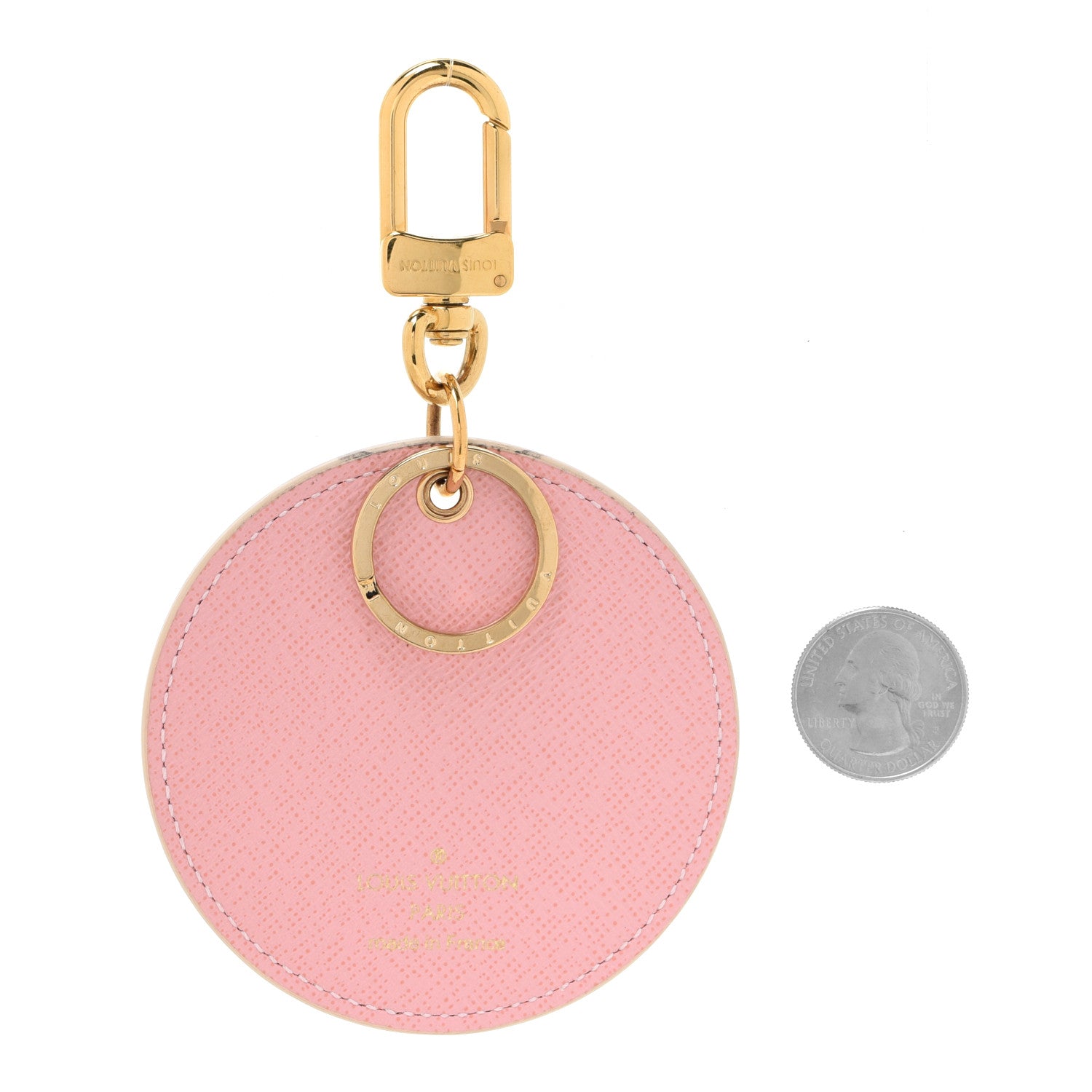 Louis Vuitton Damier Azur 2018 Christmas Animation Bag Charm Key Ring 2 of 6