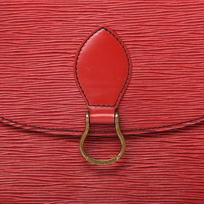 Louis Vuitton Epi Saint Cloud GM Red 9 of 9