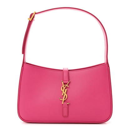 Saint Laurent Smooth Calfskin Le 5 A 7 Hobo Bubblegum 1 of 12