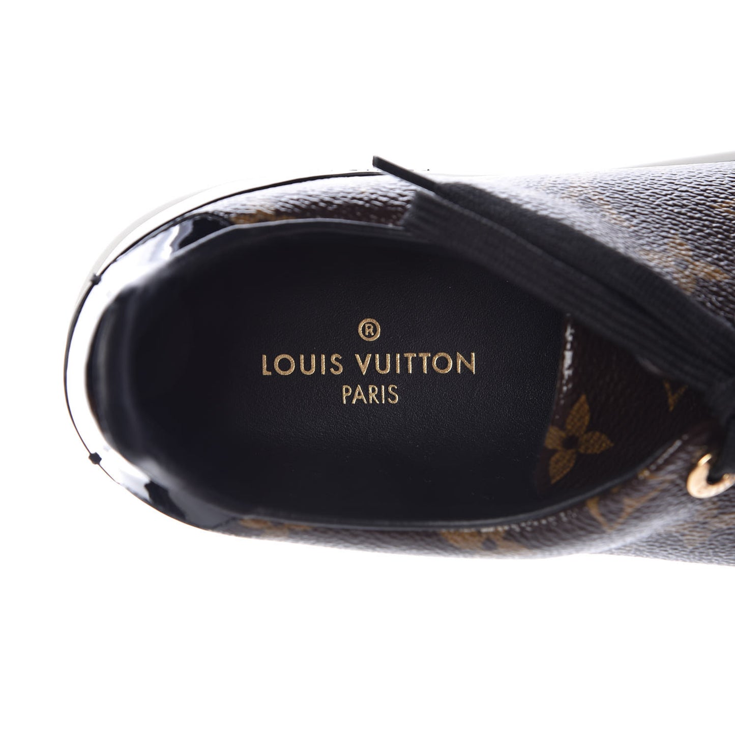 Patent Monogram Frontrow Sneakers 37.5