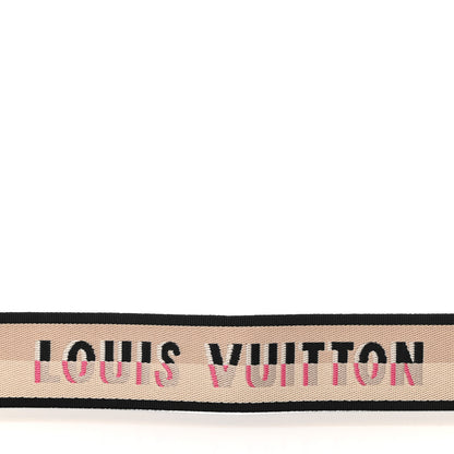 Louis Vuitton Jacquard Speedy Bandouliere 20 Shoulder Strap Black 3 of 4