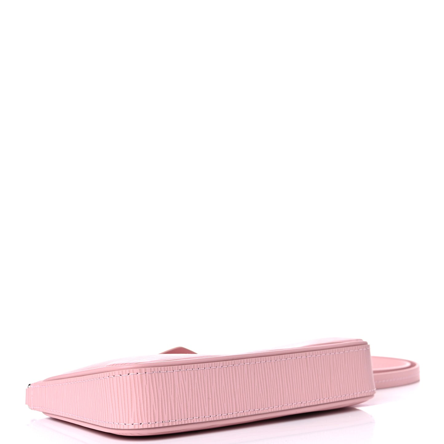 Epi Easy Pouch On Strap Rose Ballerine