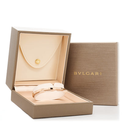 Bulgari 18K Rose Gold B.Zero1 Cuff Bracelet M 5 of 5