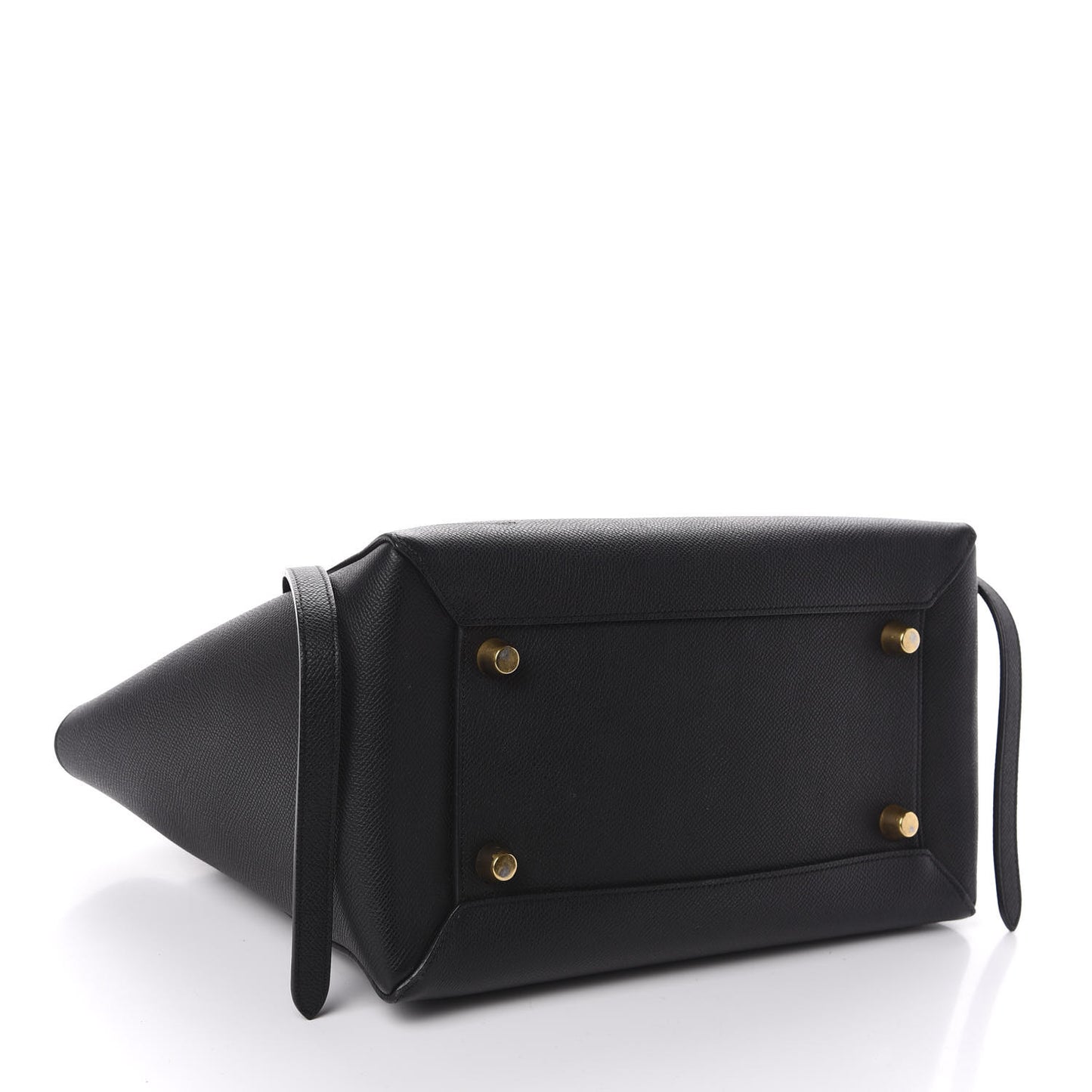 Grained Calfskin Mini Belt Bag Black