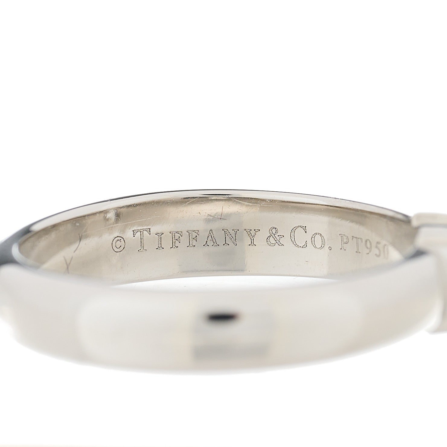 Tiffany Platinum Diamond .28ct Etoile Solitaire Engagement Ring 53 6.25 4 of 6