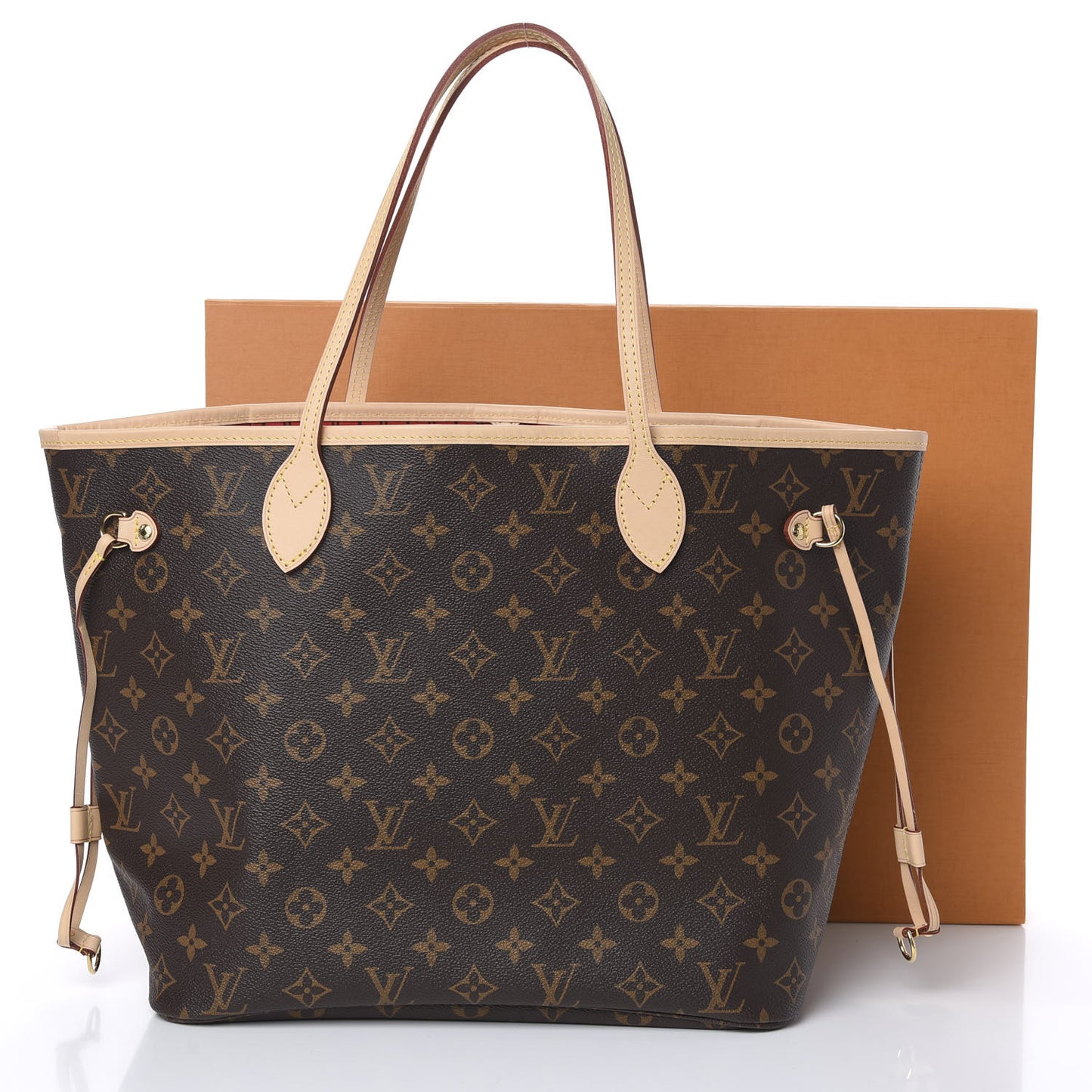 Monogram Neo Neverfull MM Cherry