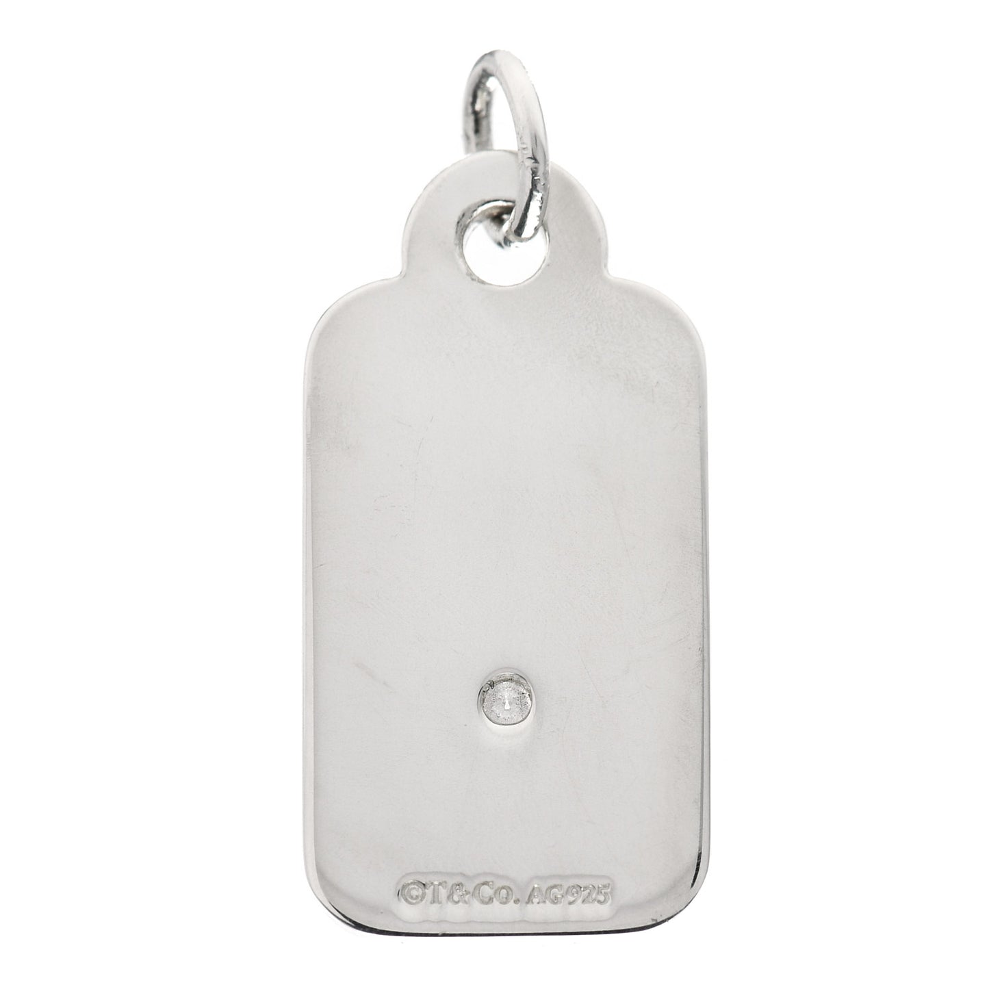 Sterling Silver Diamond Yours Truly Charm
