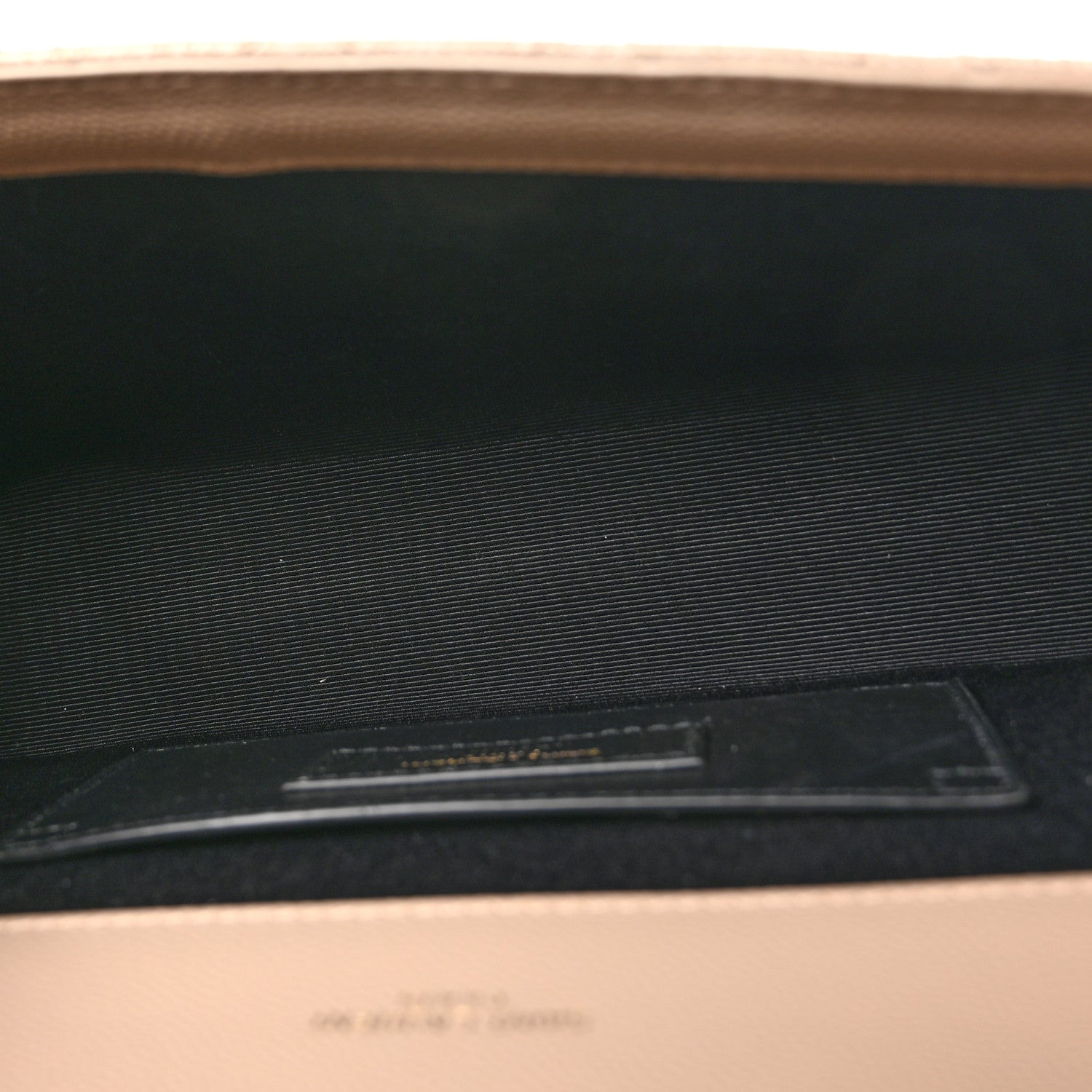 Saint Laurent Grain De Poudre Textured Mixed Matelasse Triquilt Small Monogram Satchel Dark Beige 5 of 9