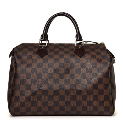 Louis Vuitton Damier Ebene Speedy 30 1 of 7