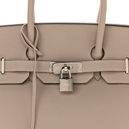 Hermes Togo Birkin 35 Gris Tourterelle 7 of 13