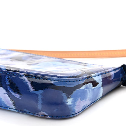 Louis Vuitton Vernis Ikat Pochette Accessories NM Grand Blue 9 of 9