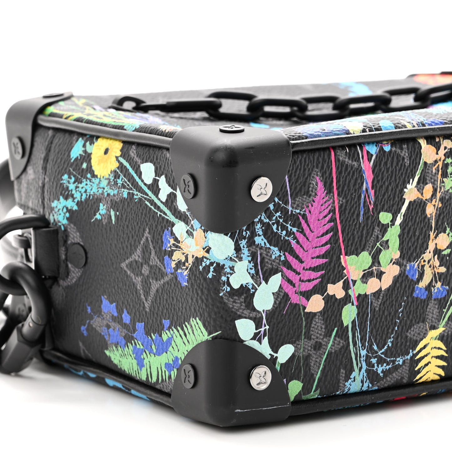 Monogram Eclipse Flower Print Mini Soft Trunk