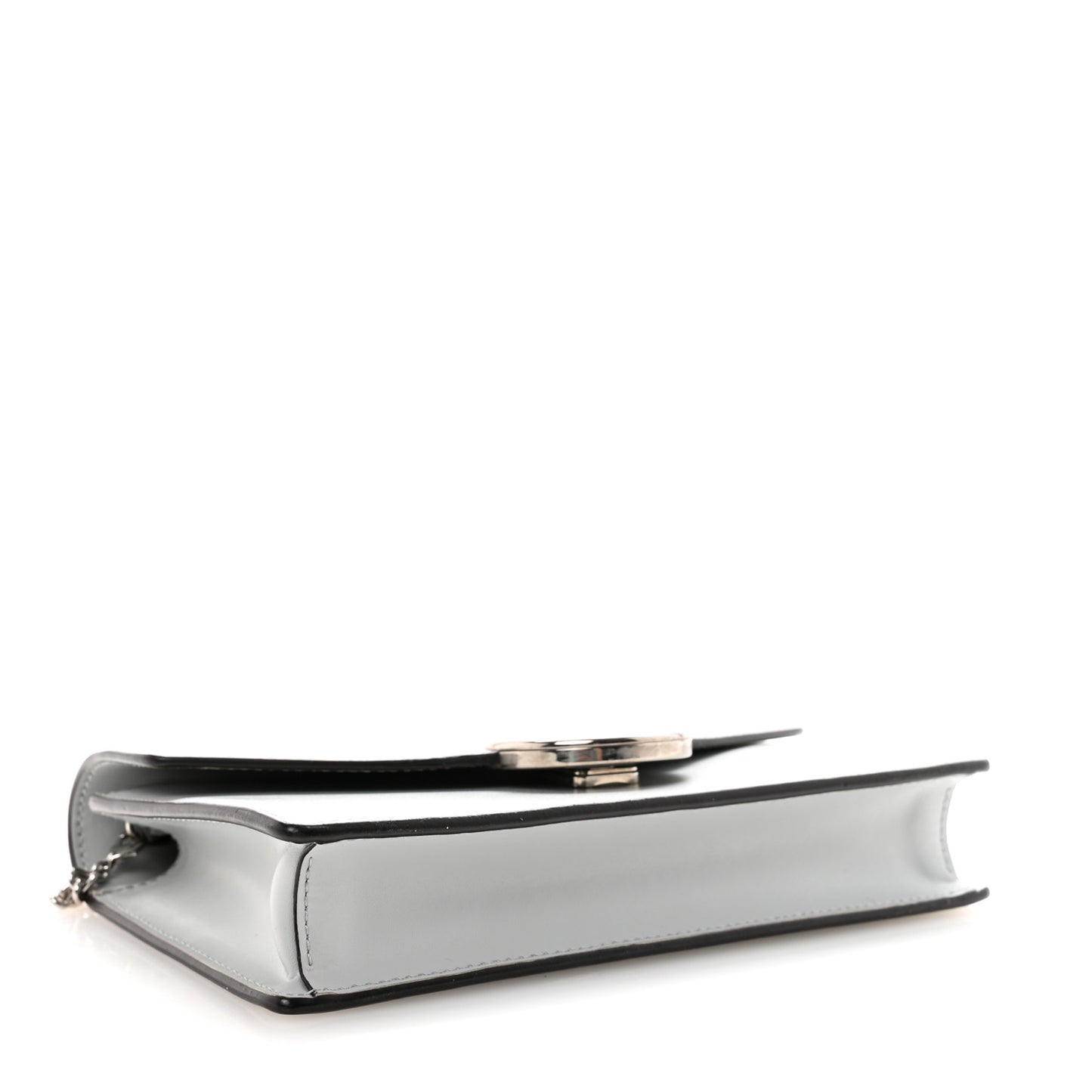 Vitello Cruise F is Fendi Medium Envelope Wallet on Chain Grigio Perla