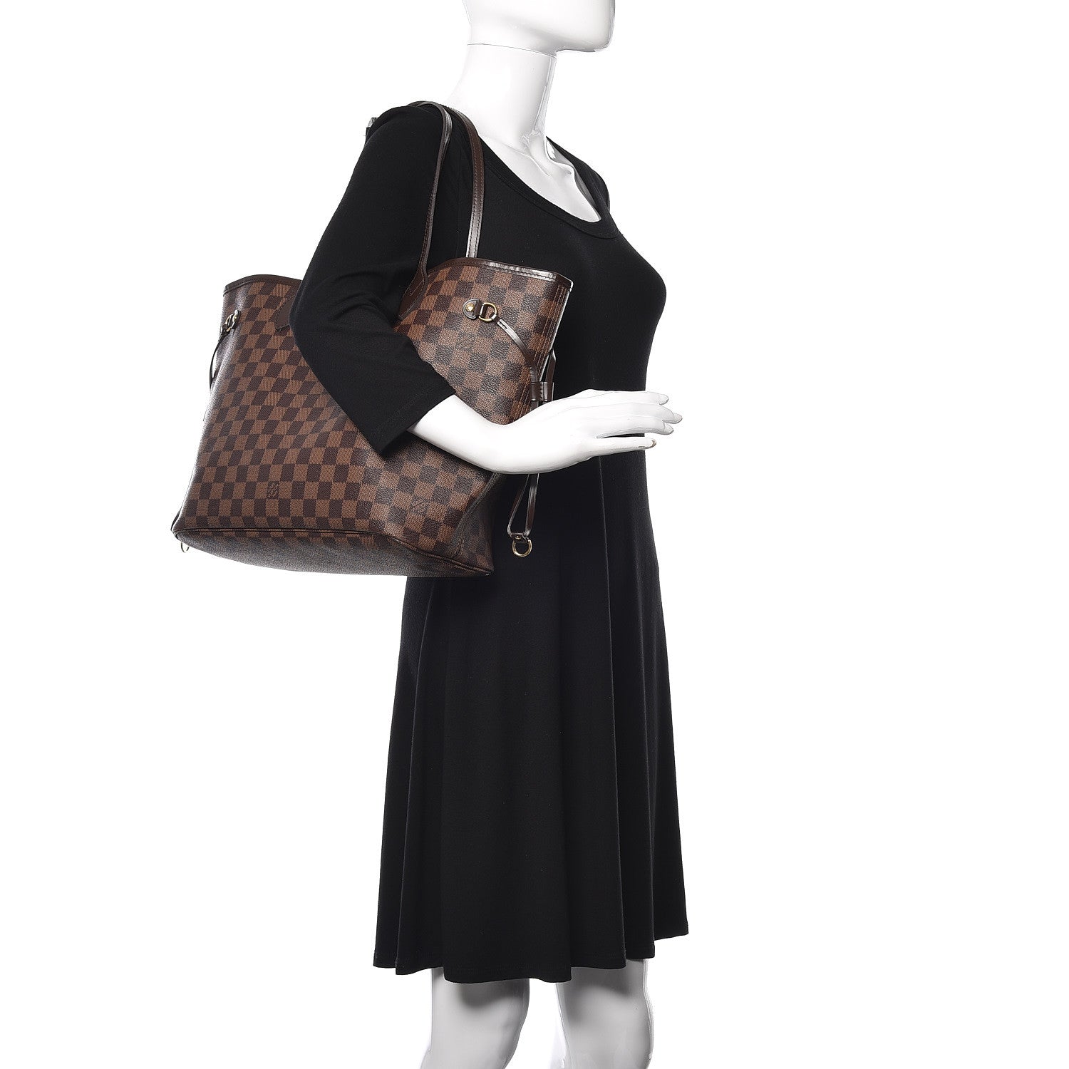 Louis Vuitton Damier Ebene Neo Neverfull MM 2 of 11