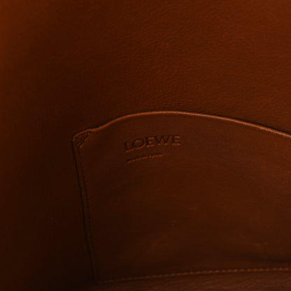 Loewe Calfskin Belted Balloon Bucket Shoulder Bag Tan 6 of 10