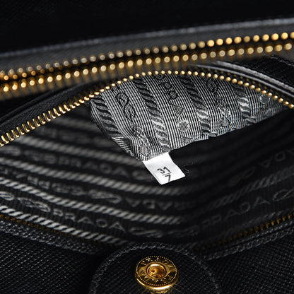 Prada Saffiano Lux Open Promenade Tote Black 6 of 11