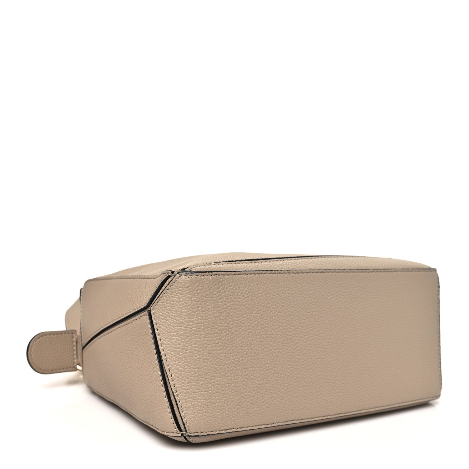 Loewe Grained Calfskin Small Puzzle Bag Sand 4 of 9