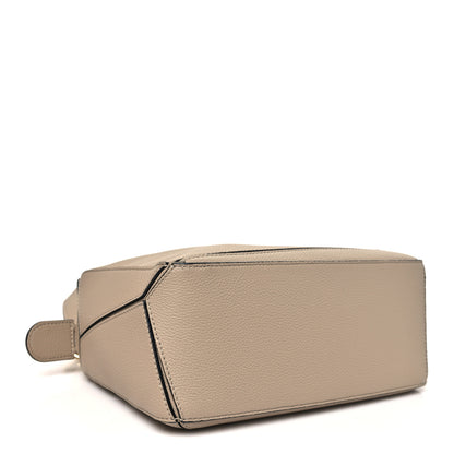 Loewe Grained Calfskin Small Puzzle Bag Sand 4 of 9
