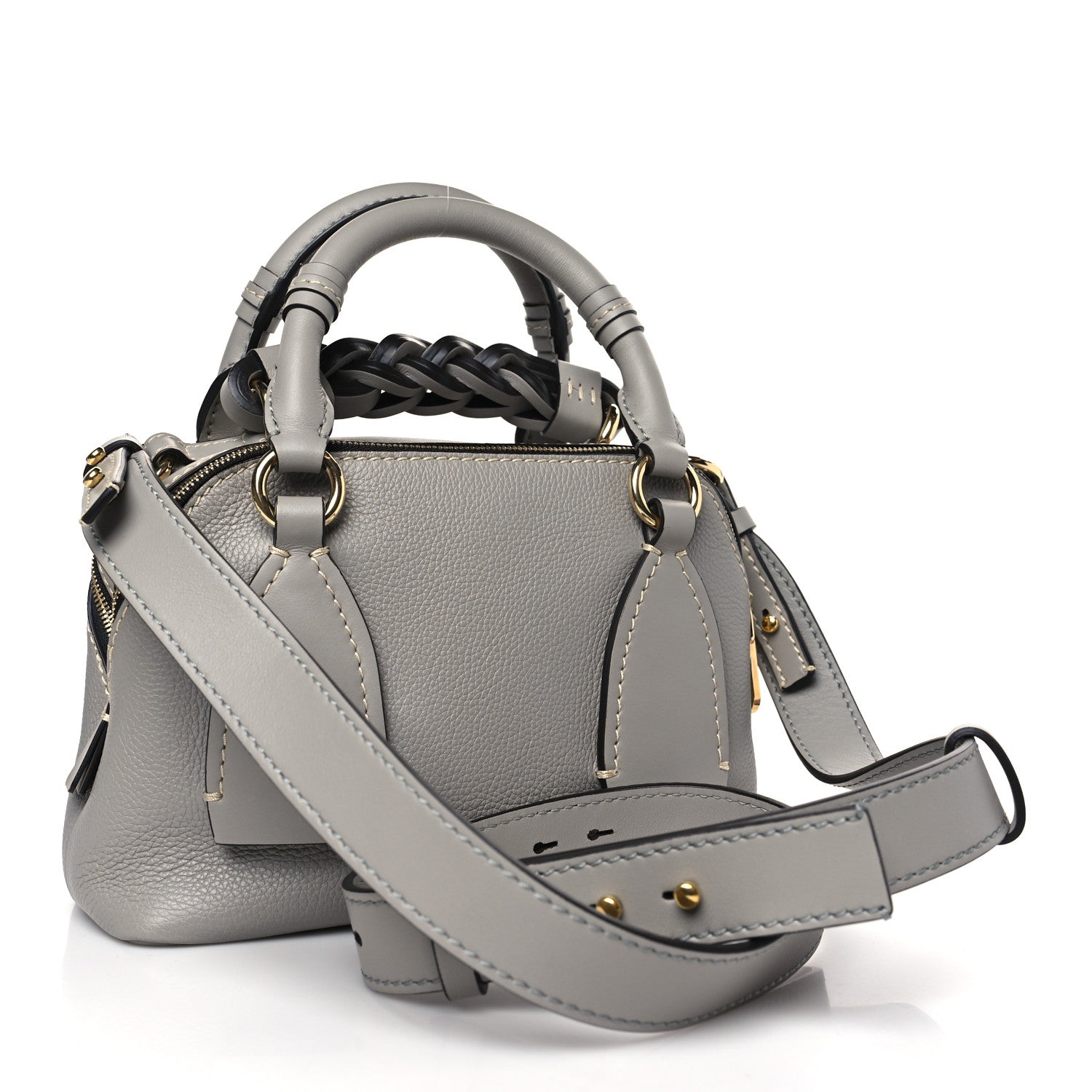 Chloe Calfskin Small Daria Stormy Grey 3 of 9