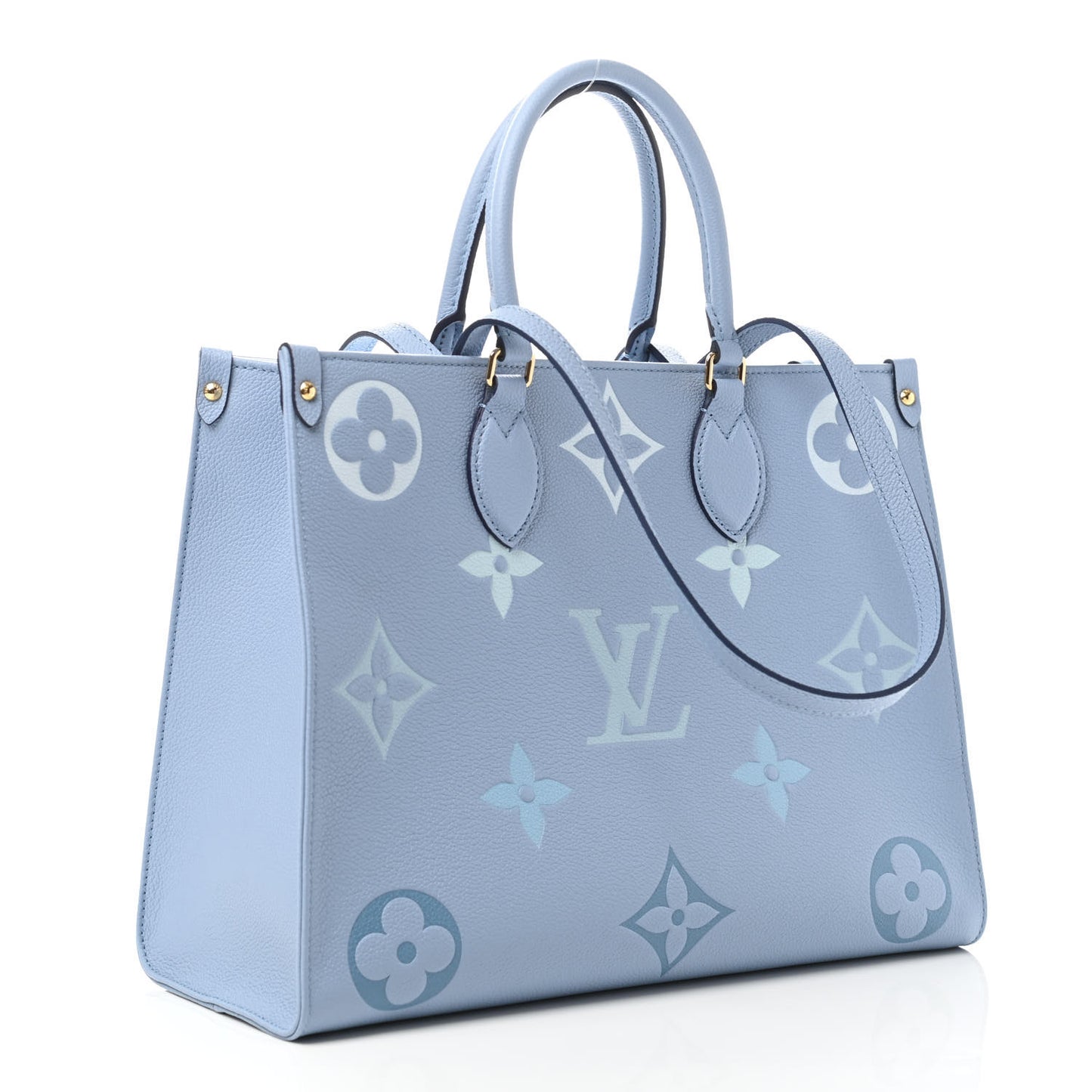 Empreinte Monogram Giant By The Pool Onthego MM Summer Blue