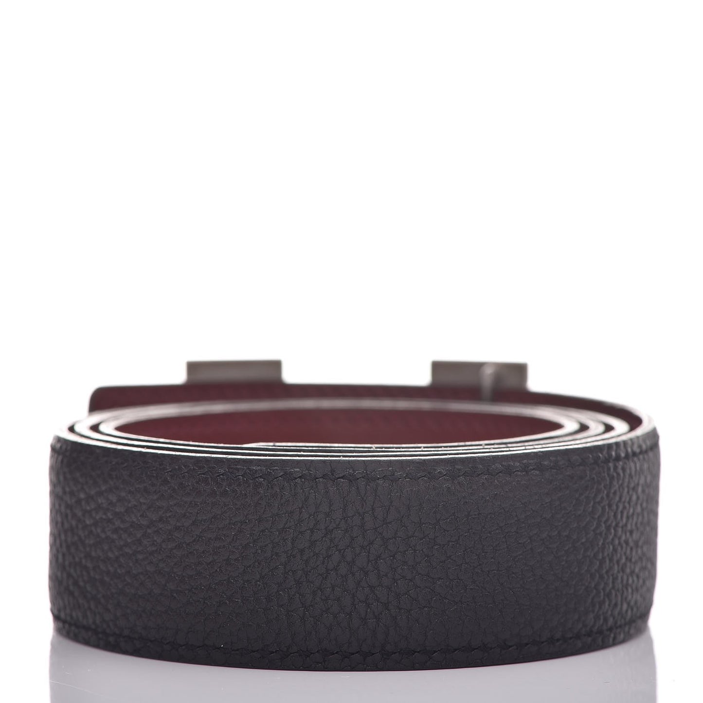 Togo Box 32mm H Belt 85 Black Rouge H