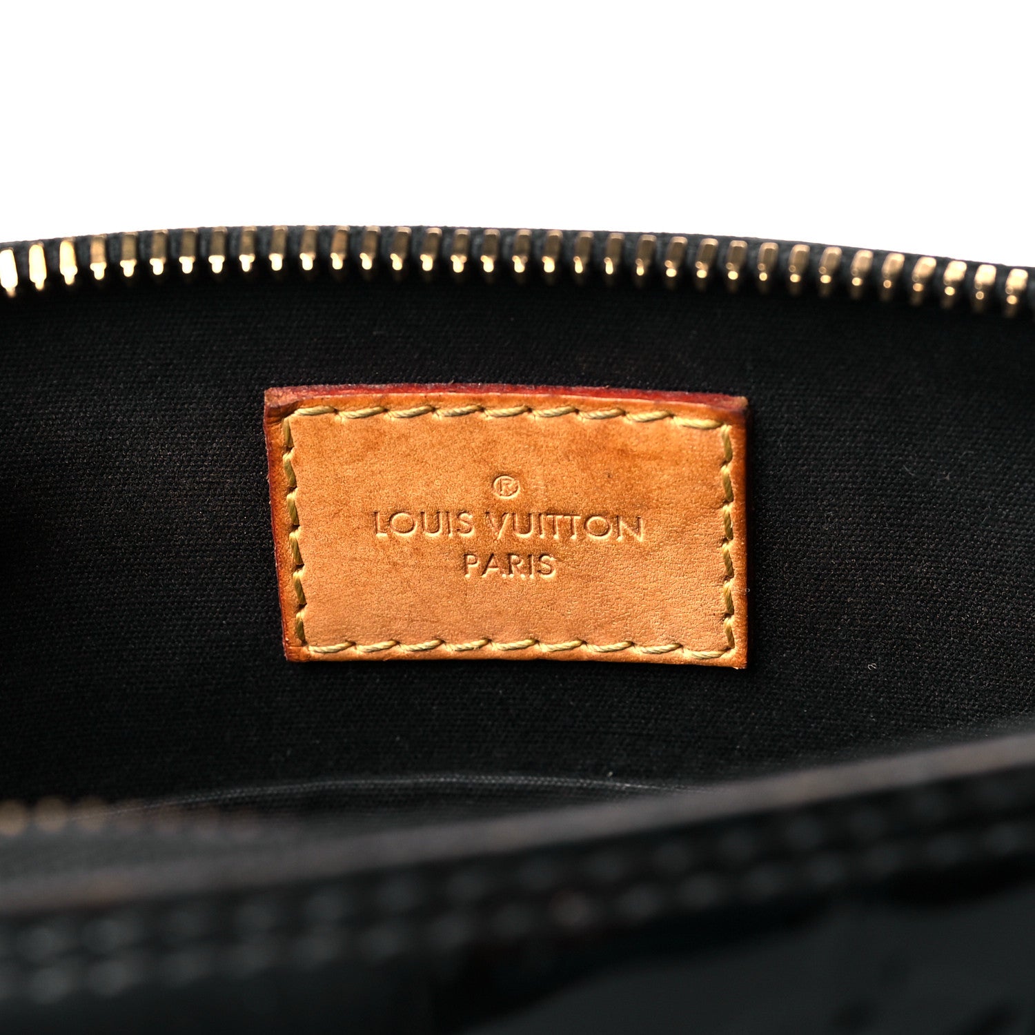 Louis Vuitton Vernis Alma BB Noir Magnetique 6 of 18