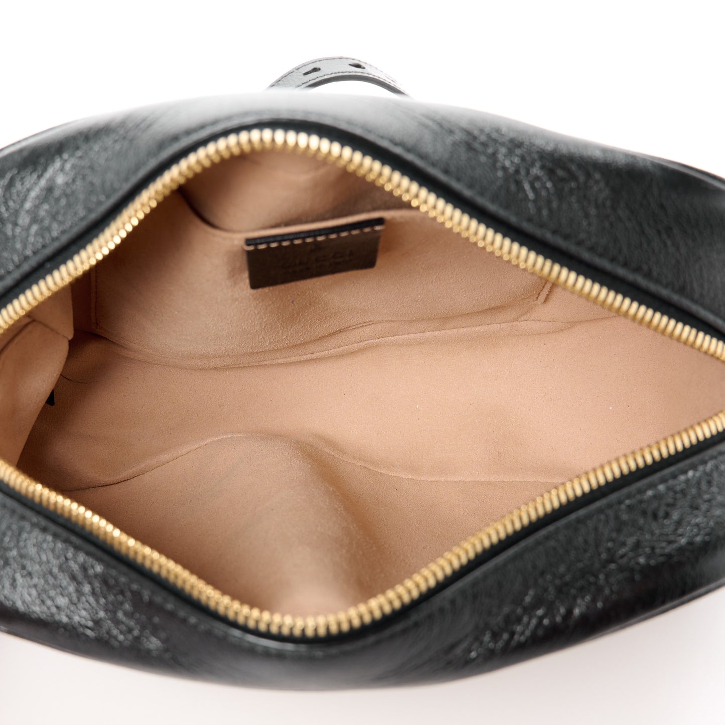 Monogram Matelasse Diagonal Small GG Marmont Chain Shoulder Bag Beige Black