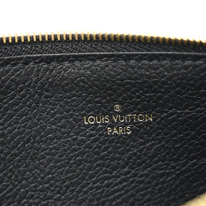 Louis Vuitton Empreinte Monogram Giant Crafty Pochette Felicie Zippered Insert Black 6 of 6