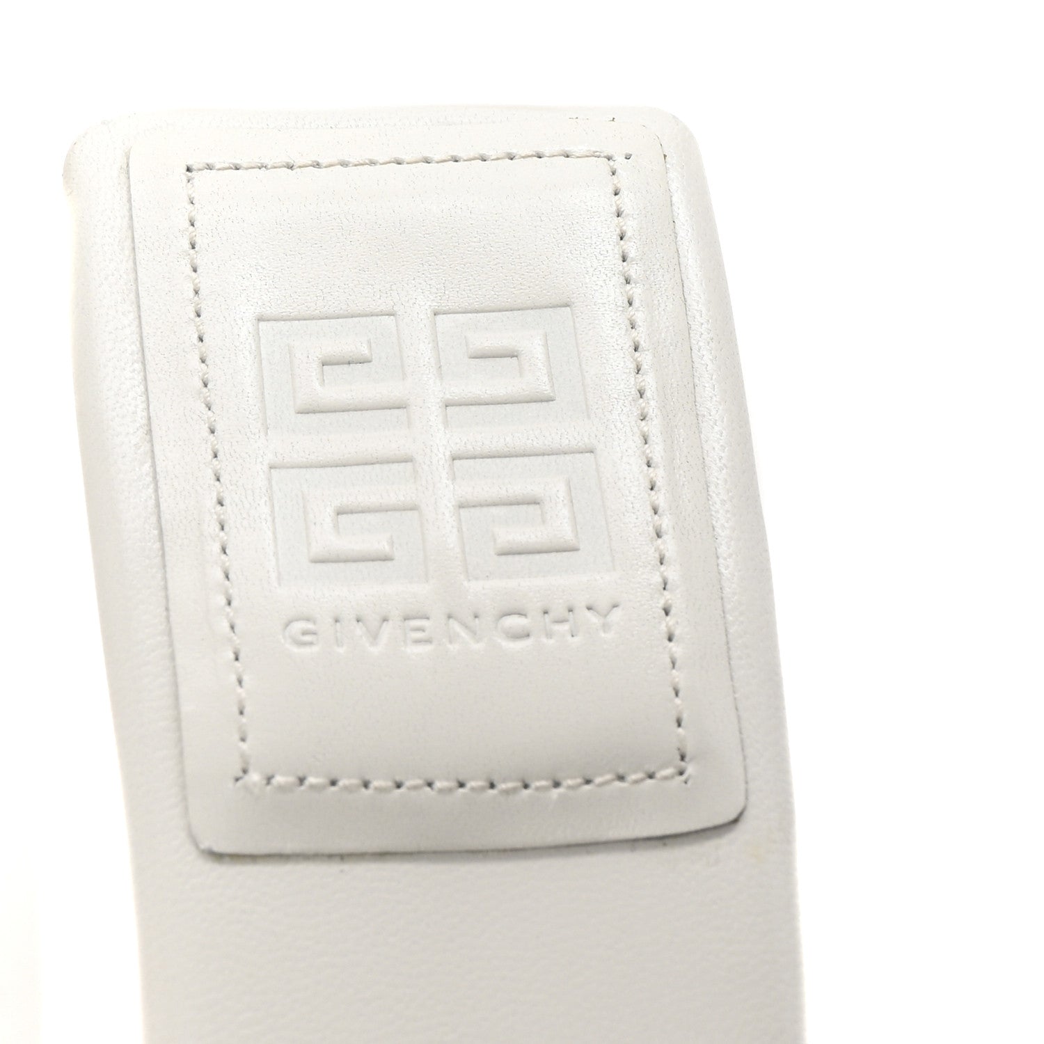 Givenchy Nappa G Woven 50mm Mules 35 Ivory 8 of 9