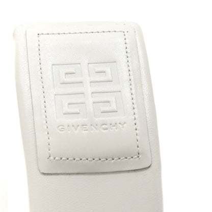 Givenchy Nappa G Woven 50mm Mules 35 Ivory 8 of 9