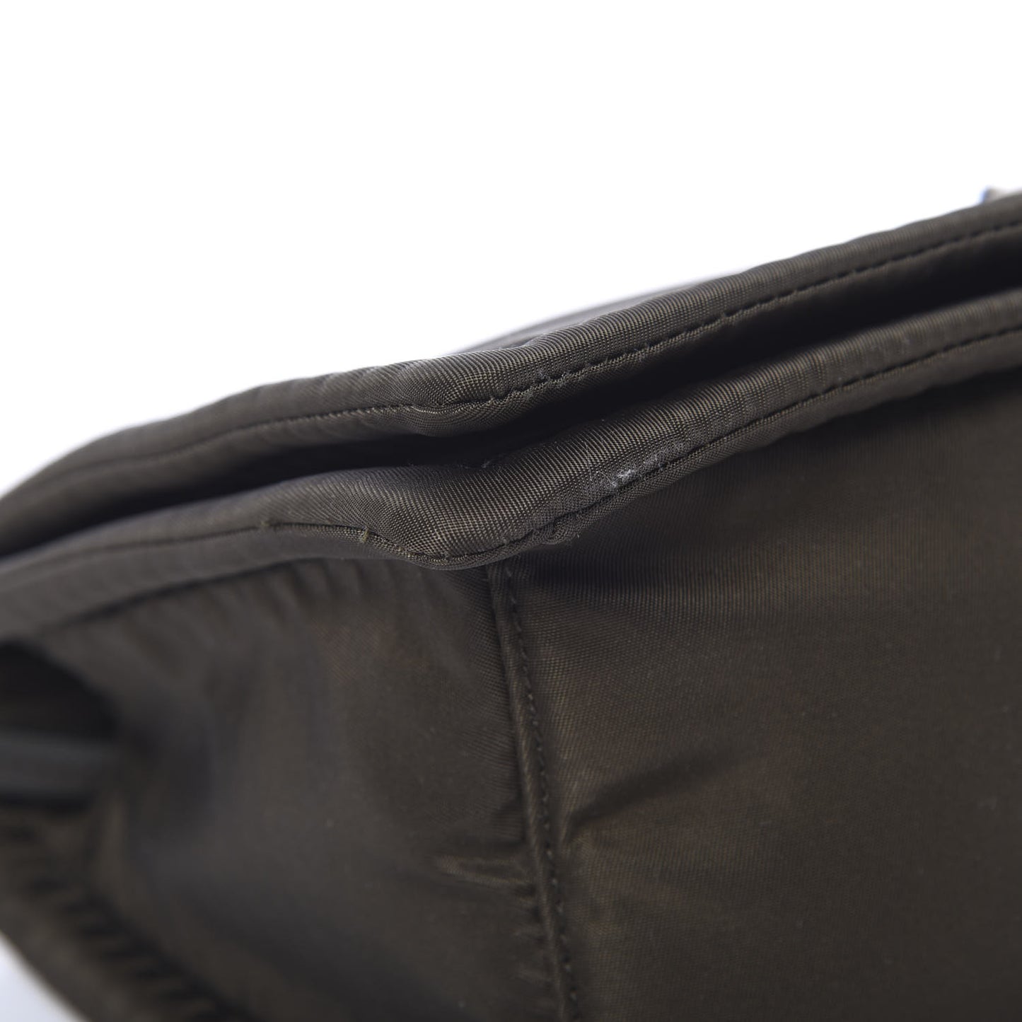 Nylon Tessuto Chain Shoulder Bag Mimetico