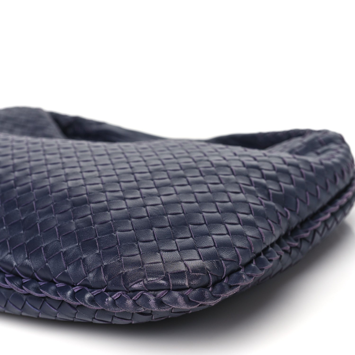 Bottega Veneta Nappa Intrecciato Large Veneta Hobo Aubergine 10 of 11