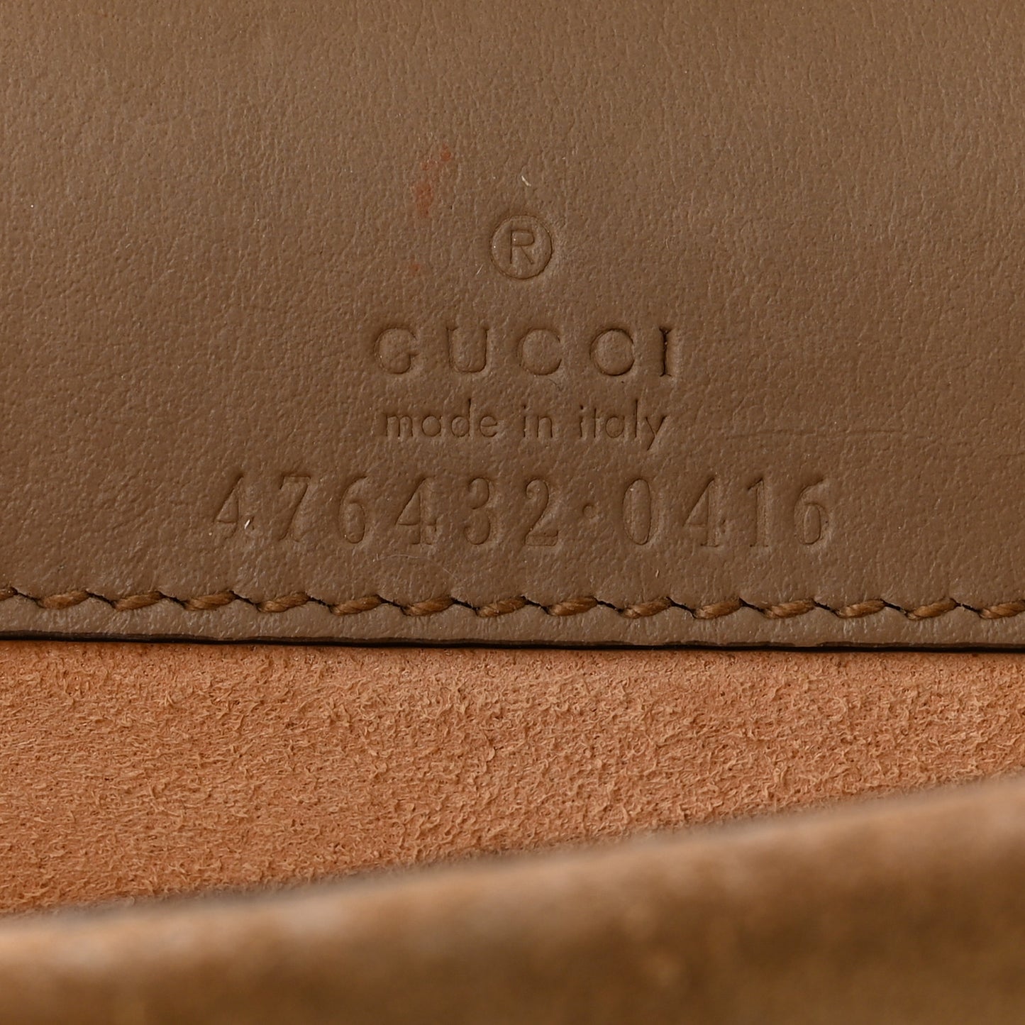 GG Supreme Monogram Super Mini Dionysus Shoulder Bag Taupe