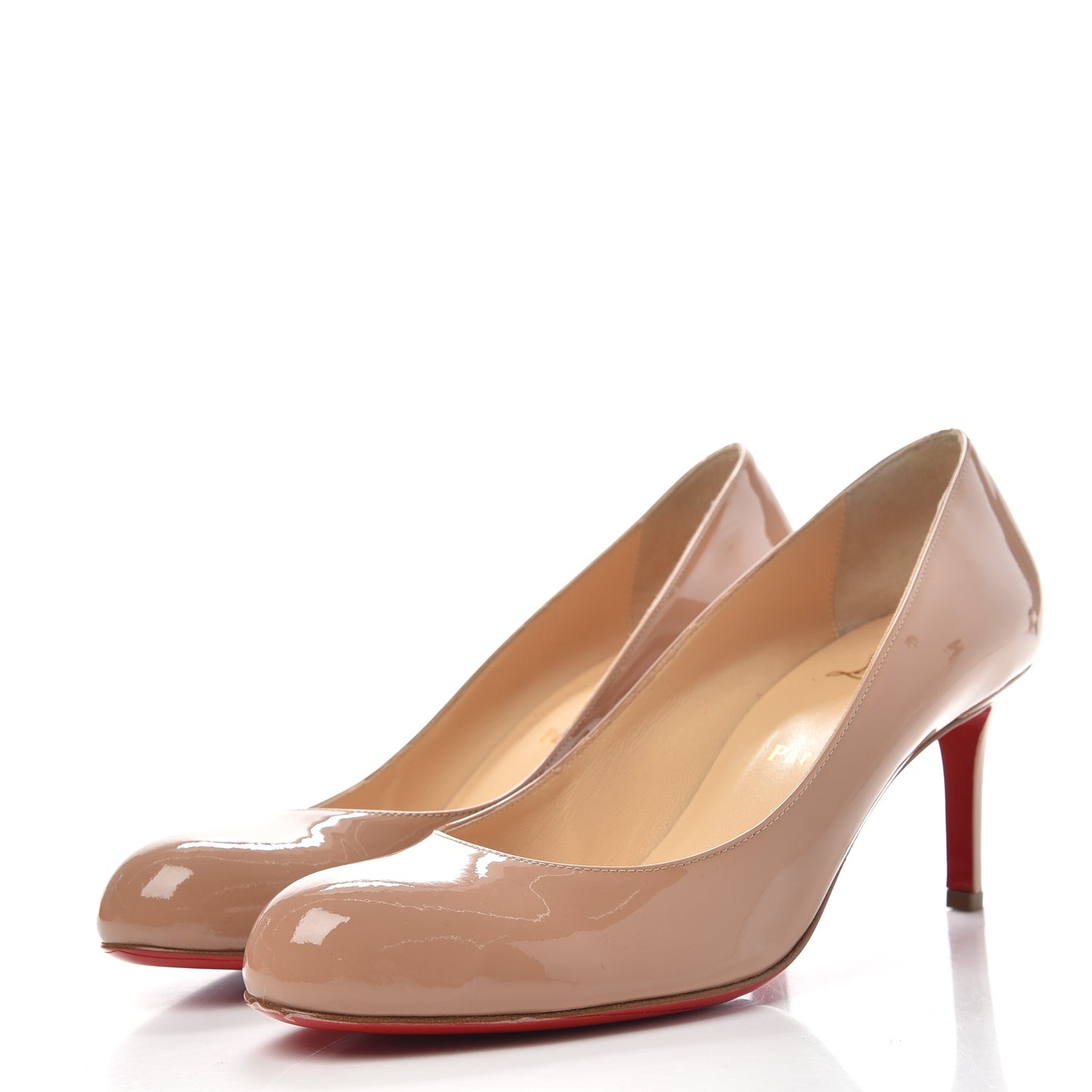 Patent Simple 85 Pumps 40 Nude