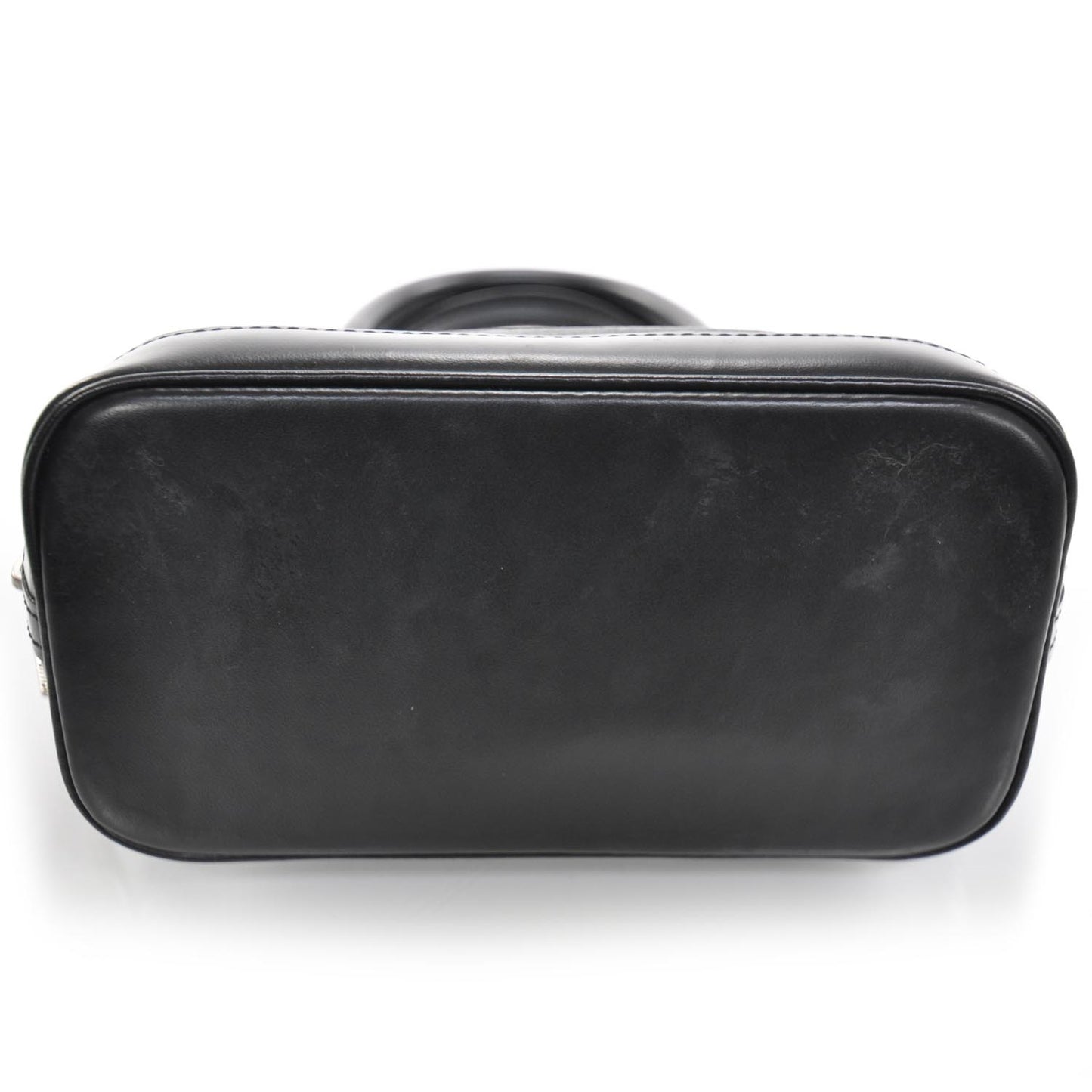 Satin Monogram Little Alma Black