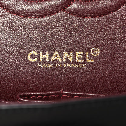 Chanel Lambskin Quilted Medium Double Flap Black 6 of 11