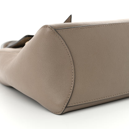 Chloe Calfskin Small Faye Day Shoulder Bag Motty Grey 9 of 10