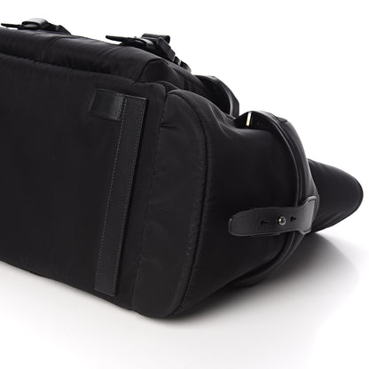 Prada City Calf Tessuto Nylon Shopping Tote Black 11 of 12