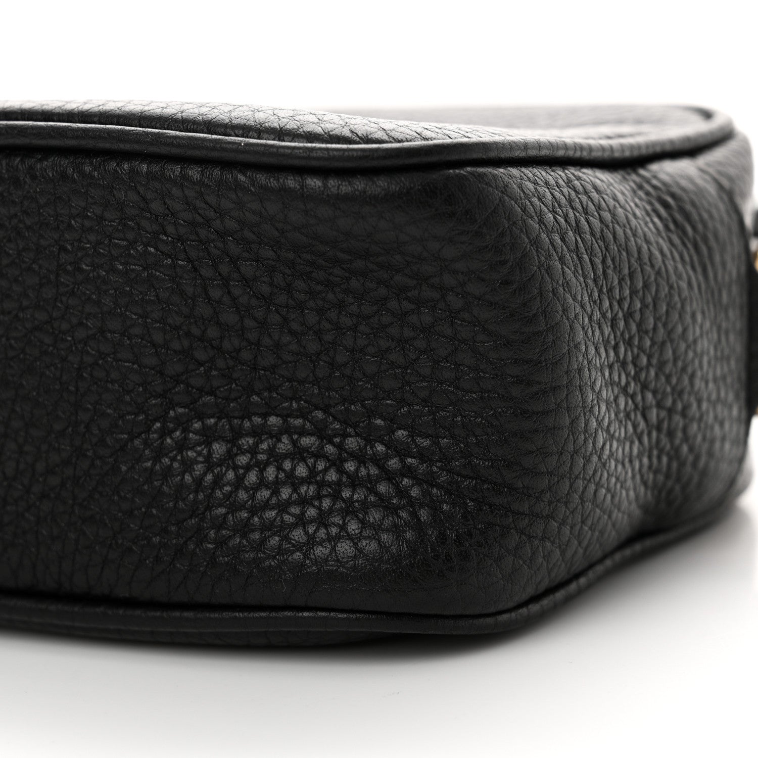 Gucci Pebbled Calfskin Mini Soho Disco Bag Black 10 of 10